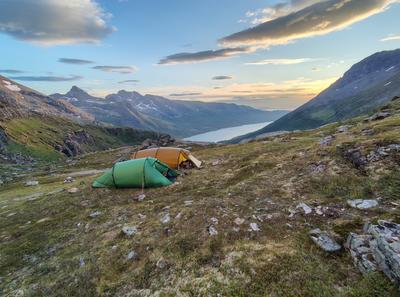 Vår tältplats